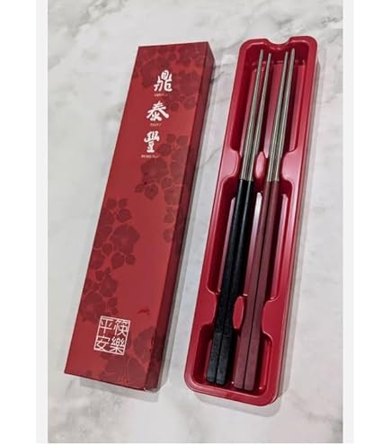 Amazon.com: 6 Pair Set New Taiwan Din Tai Fung Chopstick RED